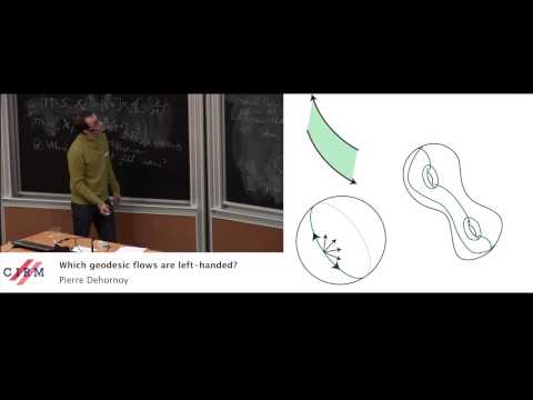 Pierre Dehornoy: Wich geodesic flows are left-handed?