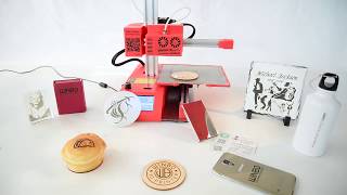 How to laser engrave different objects? Super Helper SH155L Winbo 3D Printer