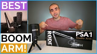 Video thumbnail for RODE PSA1 Boom Arm Review and Setup by Immersive Tech TV