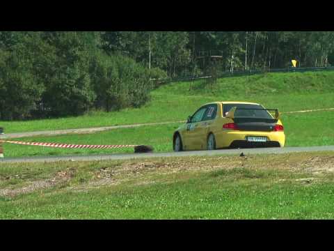Piotr Ostrowski Mitsubishi Lancer EVO IX SuperOES 8 El. Tor Kielce 21-08-2010