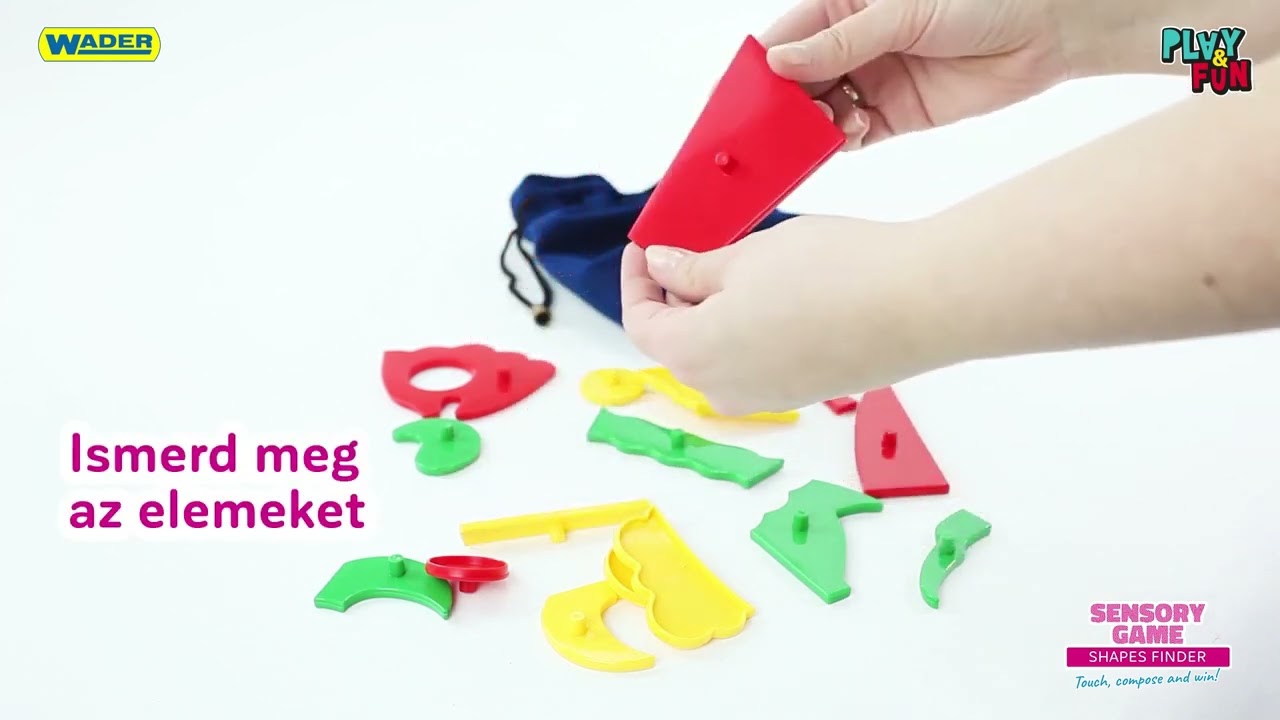 Play & Fun: Secret Pocket - Titkos zseb alakzatkereső társasjáték videó