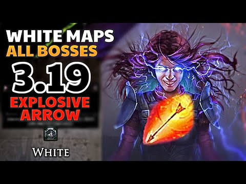 All Bosses From White Maps in 3.19 | Path of Exile - Lake of Kalandra League