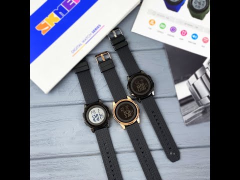 Часы наручные Skmei 1502 электронные, ультра тонкие