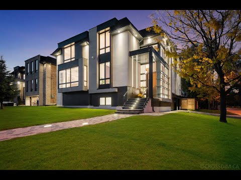 One of a Kind Custom Built Luxury Home tour located in North York. 152 Newton Dr Toronto