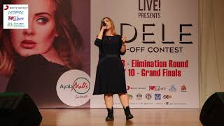 Rolling in the Deep - Cheeny Menor ( Adele Sing-Off Contest Elims )