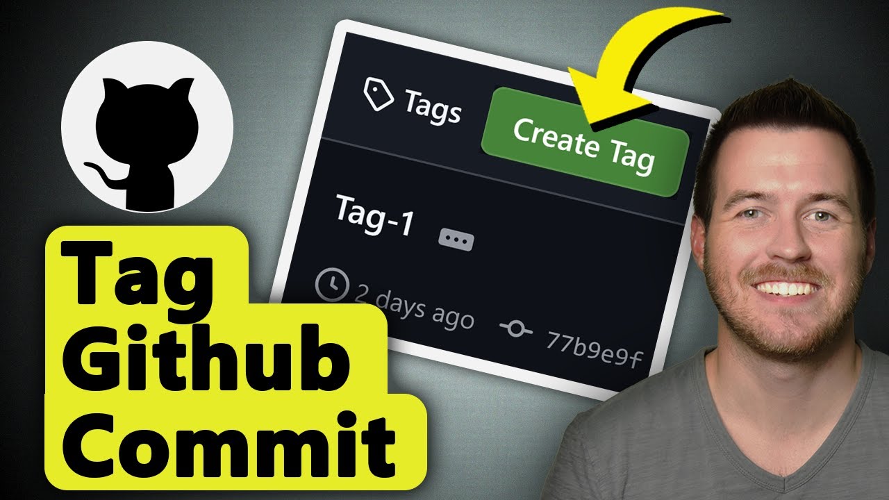 How to Create a Tag for a Commit on Github