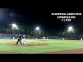 CHRISTIAN JUBIN 2022 #33 C | RHP Home Run