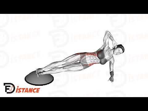 Exercice Gainage latérale sur BOSU (Planche)