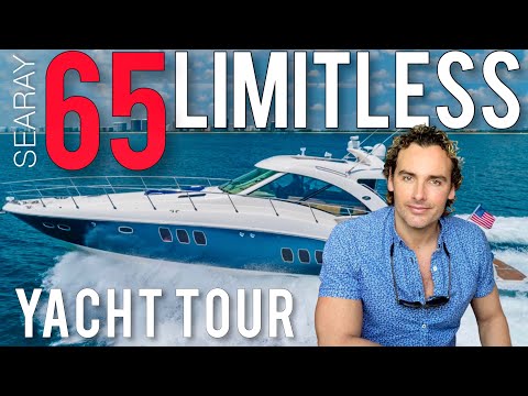 $745,000 2007 SEARAY Sundancer 60 YACHT TOUR // The LIMITLESS 65ft Walkthrough