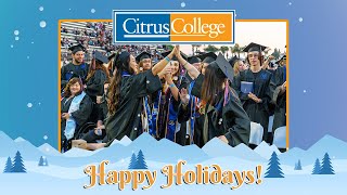 Citrus College Holiday Card 2024