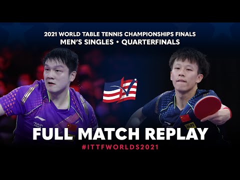 FULL MATCH | FAN Zhendong (CHN) vs LIN Gaoyuan (CHN) | MS QF | #ITTFWorlds2021