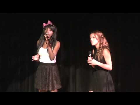 Aleah and Jade at Your Voice sing We Found Love