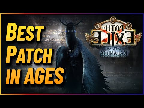 PoE 3.19 - Lake of Kalandra Patch Notes TLDR