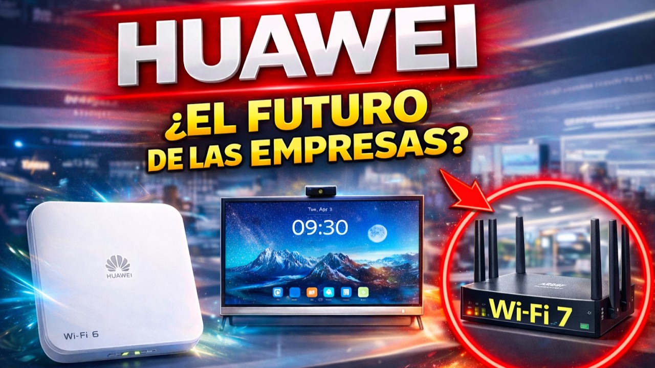 HUAWEI quiere DOMINAR las oficinas y las aulas | MWC 2026