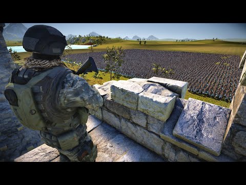 50,000 Modern Soldiers vs 60,000 Jedi - UEBS 2