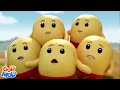 Paanch Chote Aloo पांच छोटे आलू Funny Hindi Cartoon Rhymes And Kids Poems