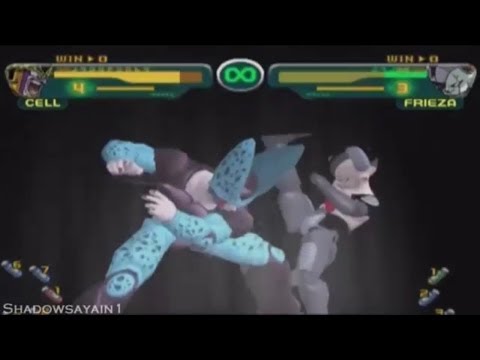 DBZ Budokai Cell vs Mecha Frieza