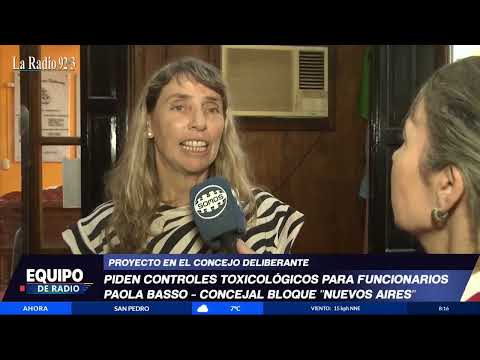 Proyecto para realizar controles toxicológicos a funcionarios