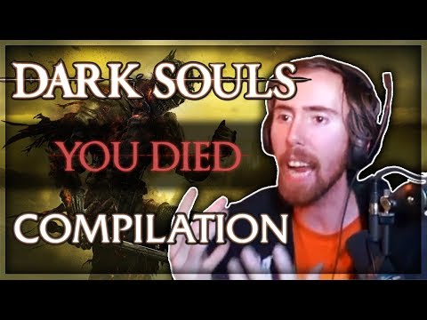 Compilation of Every Death in Asmongold's First Dark Souls Stream