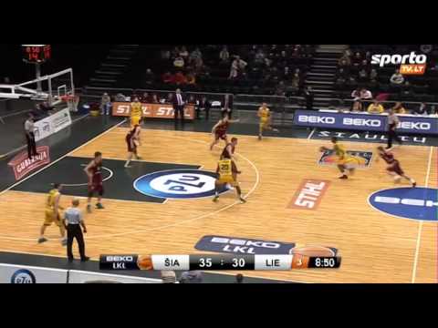 SportoTV.lt: LKL „Šiauliai" - „Lietkabelis" 2013-01-14