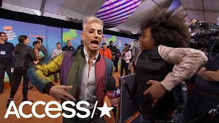 Kids' Choice Awards 2019: Frankie Grande Shows Off His Victory Dance To Adorable Raif-Henok | Access
