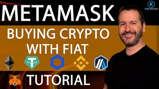 METAMASK - HOW TO BUY CRYPTO USING FIAT/CASH - TUTORIAL - BUYING CRYPTO WITH USD - GBP - CAD - EURO
