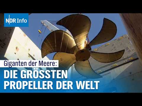 Made in Deutschland: So entstehen 130‑Tonnen‑Kolosse für die größten Schiffe der Welt | Überland