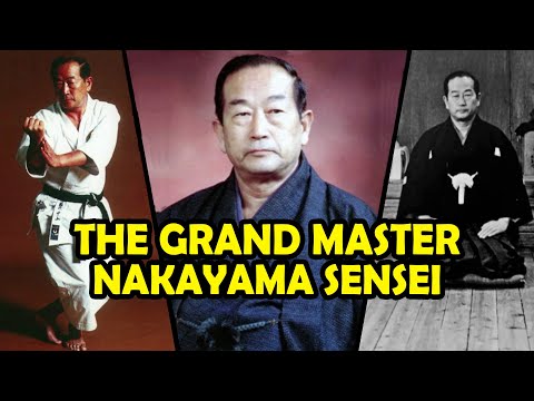 Nakayama Sensei The Grand Master of Shotokan Karate
