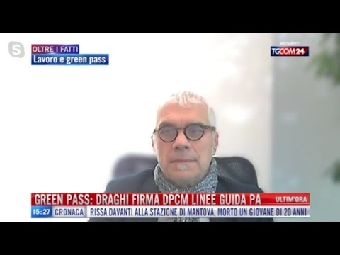 TGCOM24. Green Pass. Prunecchi: “Sui controlli chiediamo maggiore semplificazione”