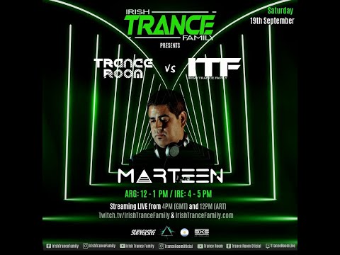 Marteen LIVE on ITF Vs Trance Room, 19th Sept 2020