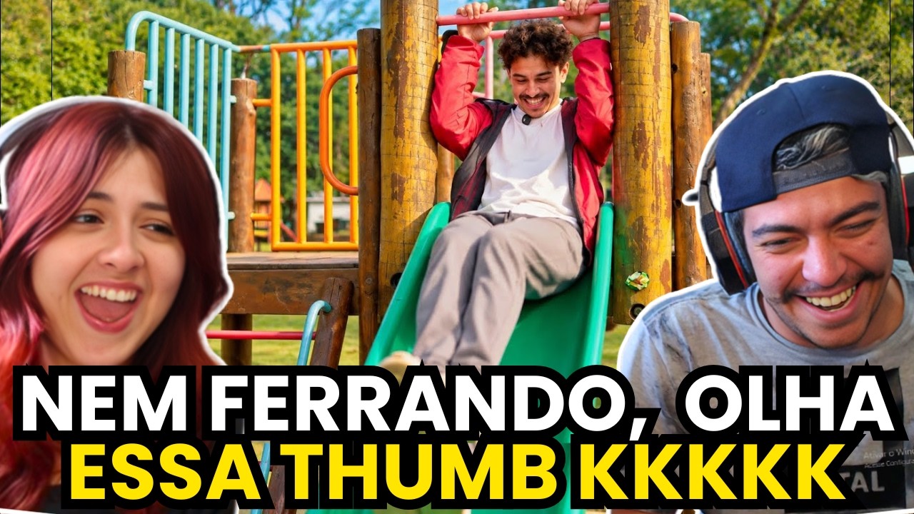 BISTECONE FOI NO PARQUINHO DO IBIRAPUERA BRINCAR! | react