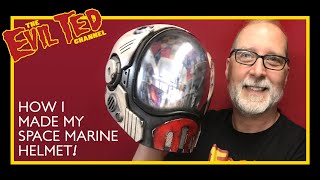 How I made my Space Marine helmet / pattern.