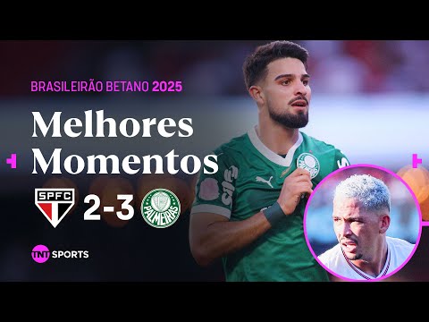VIRADA ÉPICA DO VERDÃO! São Paulo 2x3 Palmeiras - Melhores Momentos - Brasileirão Betano 2025