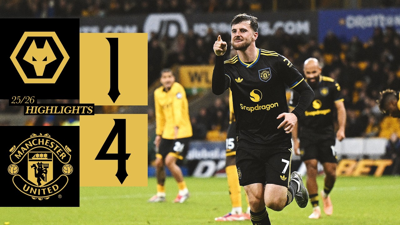 Oh What Fun It Is To See United Win Away! 🤩 | Wolves v Man Utd