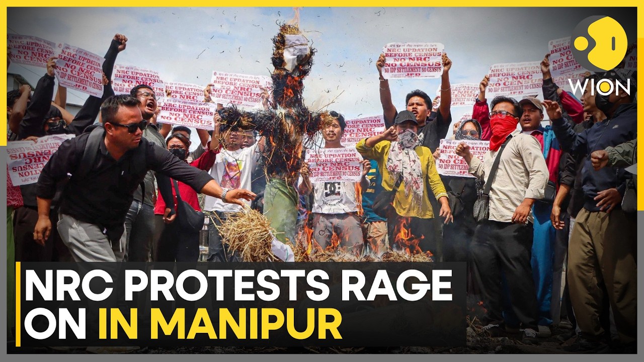 Manipur NRC Protests Intensify, Schools And Colleges Shut Amid Tensions | WION Dispatch