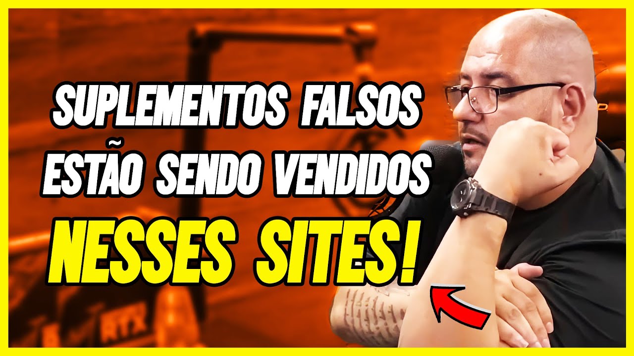 FELIX BONFIM EXPÔS SITES QUE VENDEM SUPLEMENTOS FALSIFICADOS!