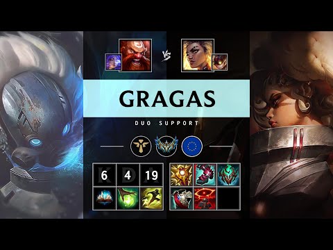 Gragas Support vs Rell - EUW Challenger Patch 25.16