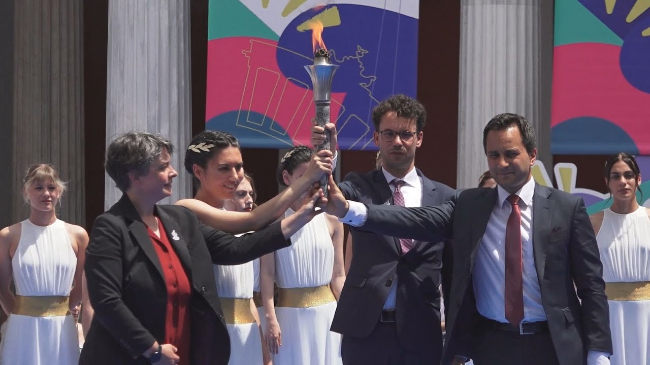 Flamme der Hoffnung für Special Olympics 2023 in Athen entzündet (Video)