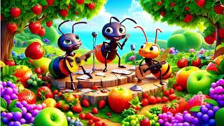 เพลงมดขยัน 🐜 | เพลงเด็กสนุก ๆ พร้อมท่าประกอบ | เหมาะกับเด็กวัย 2-6 ขวบ