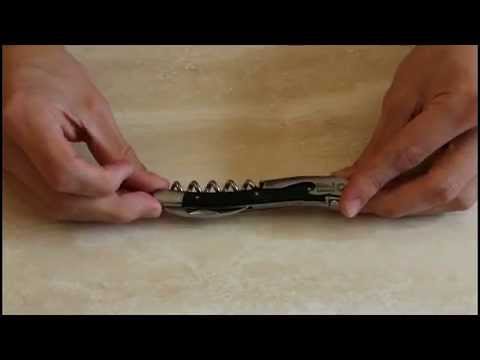 Chateau Laguiole Corkscrew - Black Horn Video | Wineware