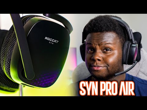 Roccat SYN PRO AIR Wireless Headset - GOOD But Could Be Better