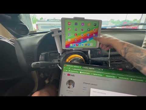 IPad dash install on a 240sx (use an iPad as your gauge cluster ONLY WORKS WITH STANDALONE ECU)