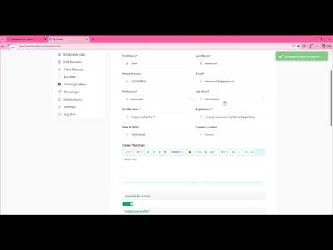 How to build resume on workora.africa.