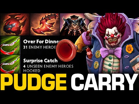 When Pos1 Pudge Hooks Like THIS... You Just GG | Pudge Official