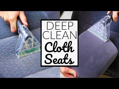 How To CLEAN NASTY Car Seats The Right Way Video