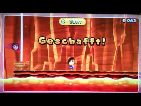 New Super Mario Bros. U (Challenge) - "Three-Legged Lava Race" 18.17