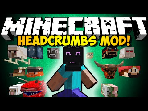 EPIC Minecraft Mod: YouTuber Heads, Mob Heads & More!