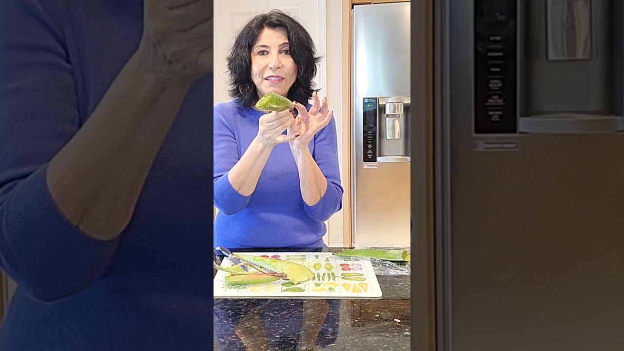 Como Tirar a ALOINA da ALOE VERA
