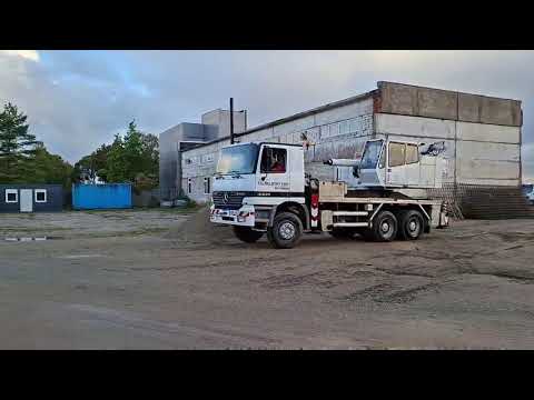 Mercedes-Benz Actros 3331, краны