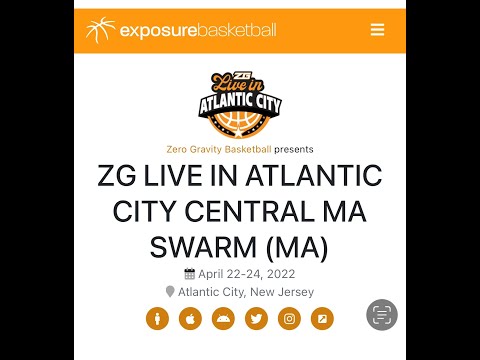 Game #1: Central Mass Swarm - Minarik vs. Team Swish (NY).  April 22, 2022.